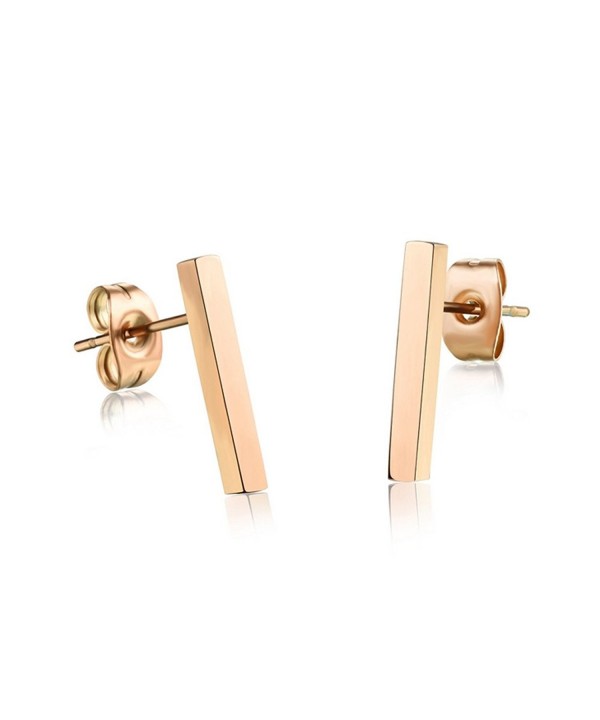 Plated Stainless Earring Earrings Ge314Long