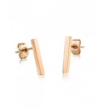 Plated Stainless Earring Earrings Ge314Long