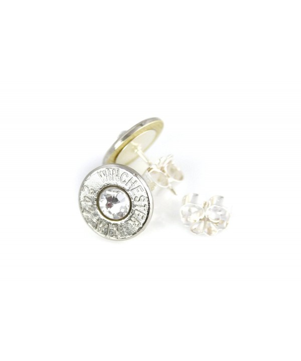 Winchester Bullet Earrings Swarovski Crystals