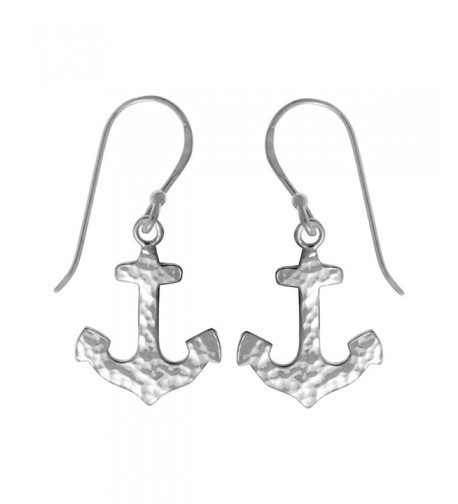 Boma Sterling Silver Hammered Earrings