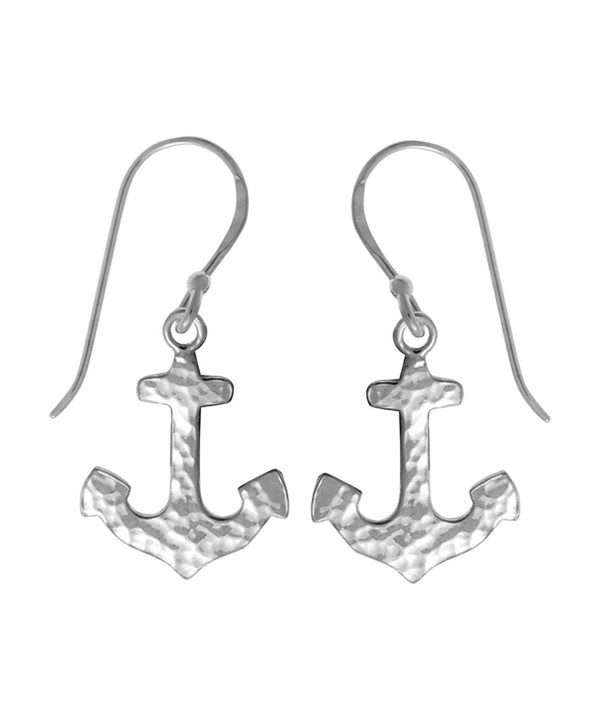 Boma Sterling Silver Hammered Earrings