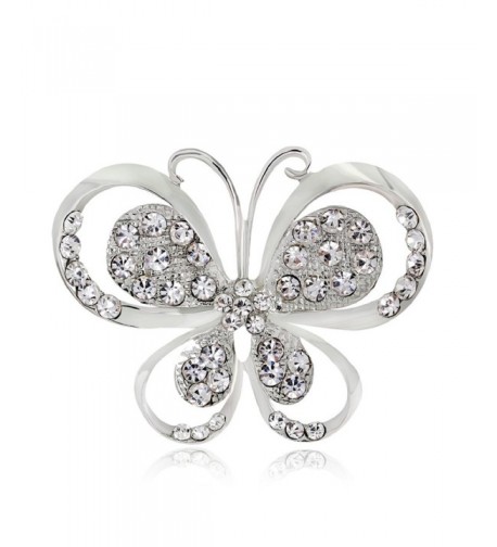 SANWOOD Romantic Butterfly Rhinestone Jewelry