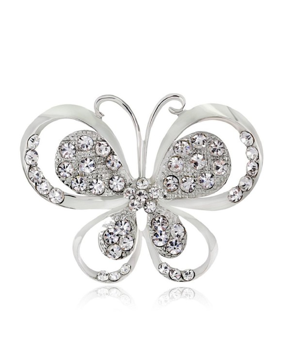 SANWOOD Romantic Butterfly Rhinestone Jewelry