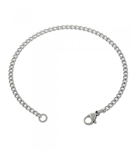 Womens Stainless Steel Anklet Inches