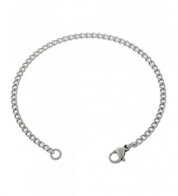 Womens Stainless Steel Anklet Inches