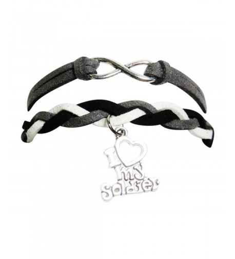 Black Soldier Strand Bracelet Military