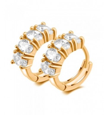 IPINK Gold Plated Zircon Earrings