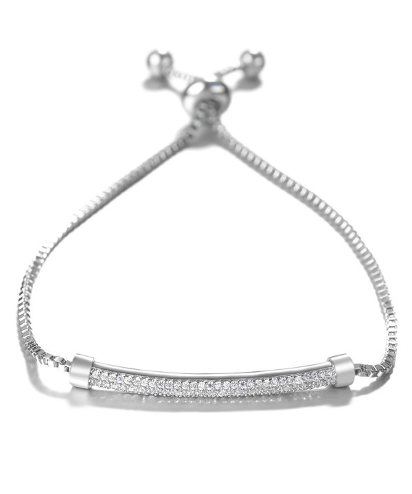 Vocheng Adjustable Bracelet VG 094 Platinum