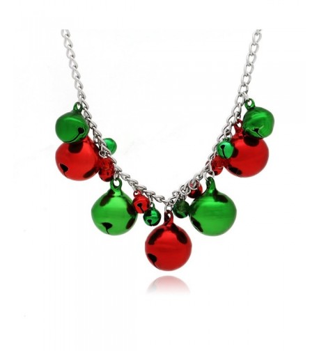 Christmas Jingle Bells Necklace Holiday