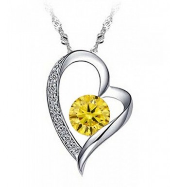 Tyjewelry Plated Silver Pendant Necklace