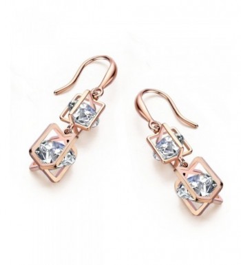 SBLING Plated Cubic Zirconia Earrings