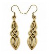 Filigree Twisted Earrings Vintage Thailand