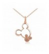 Shining Life rose golden Plated necklaces