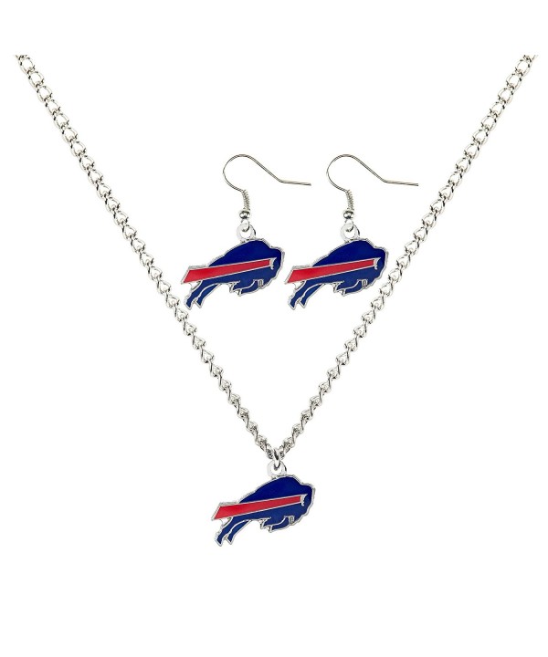 Buffalo Bills Logo Earrings Pendant