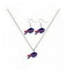 Buffalo Bills Logo Earrings Pendant