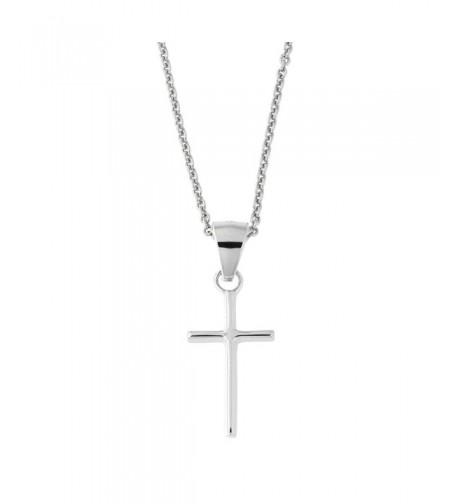 Solid Sterling Silver Pendant Necklace
