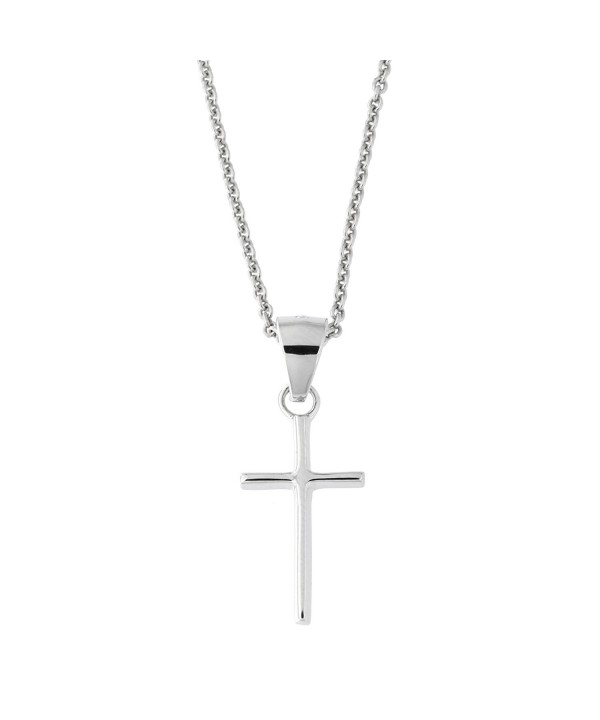 Solid Sterling Silver Pendant Necklace