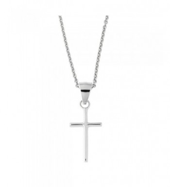 Solid Sterling Silver Pendant Necklace