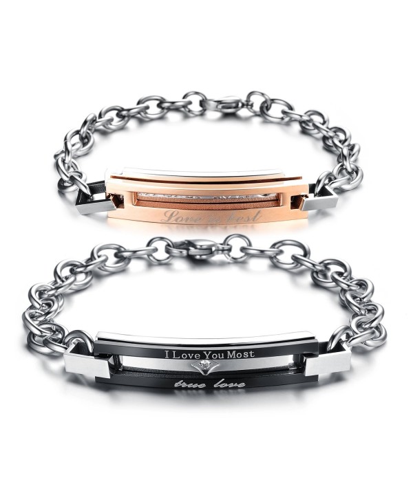 Matching Titanium Stainless Bracelet Anti fatigue