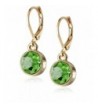 1928 Jewelry Gold Dipped Faceted Earrings