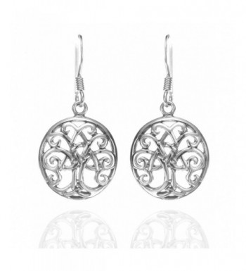 Sterling Silver Celtic Trinity Earrings