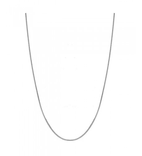 Sterling Silver Italian Chain Necklace