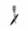 Sterling Silver Canoe Dangle Charm