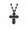 Lux Accessories Classic Pendant Necklace