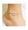 Bridal Crystal Dangling Fashion Anklet