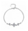 Sterling Silver Bracelet Presentski Diamond