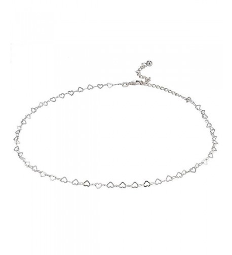 Sterling Silver Italian Choker Necklace
