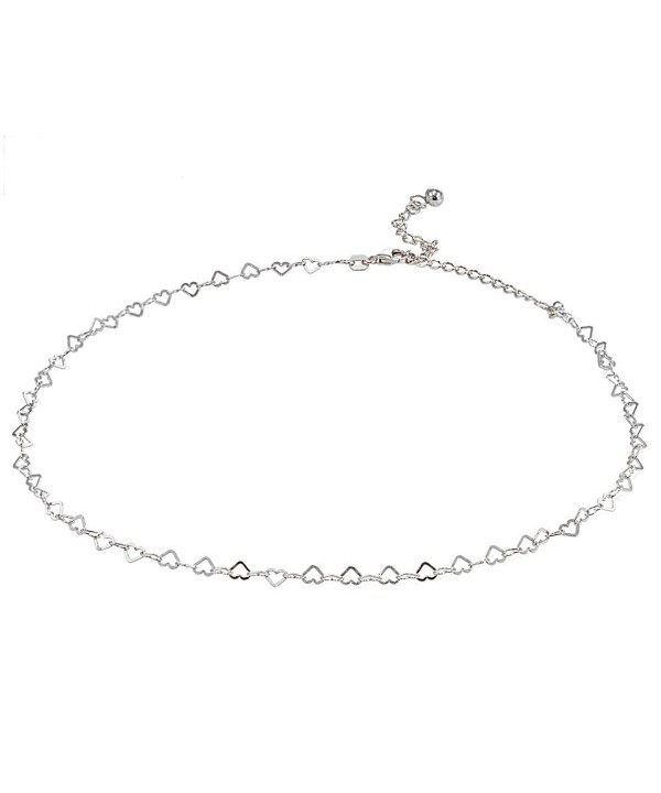 Sterling Silver Italian Choker Necklace