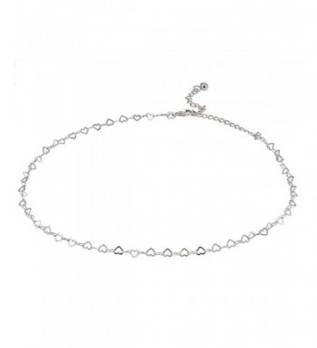 Sterling Silver Italian Choker Necklace