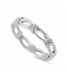Polish Christian Stackable Sterling Silver