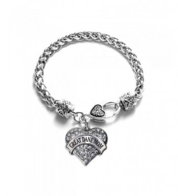 Bracelet Silver Plated Lobster Crystal