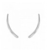 Fashion Womens Curved Crawler Earrings