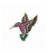 TTjewelry Beautiful Multi color Hummingbird Rhinestone