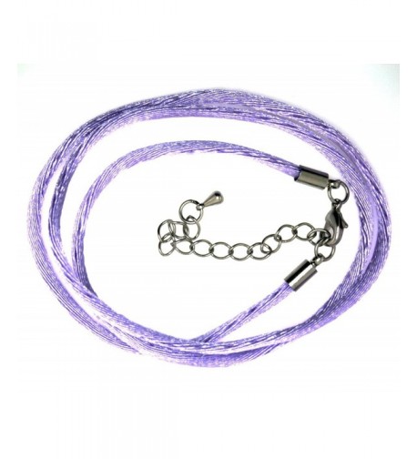 Inch Lavender Silk Cord extender