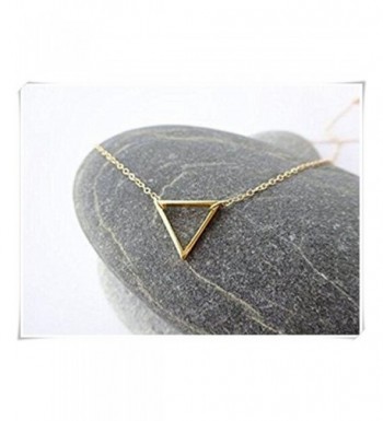 sea maiden Triangle Necklace Delicate Layering