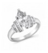Marquise Solitaire Wholesale Sterling Silver
