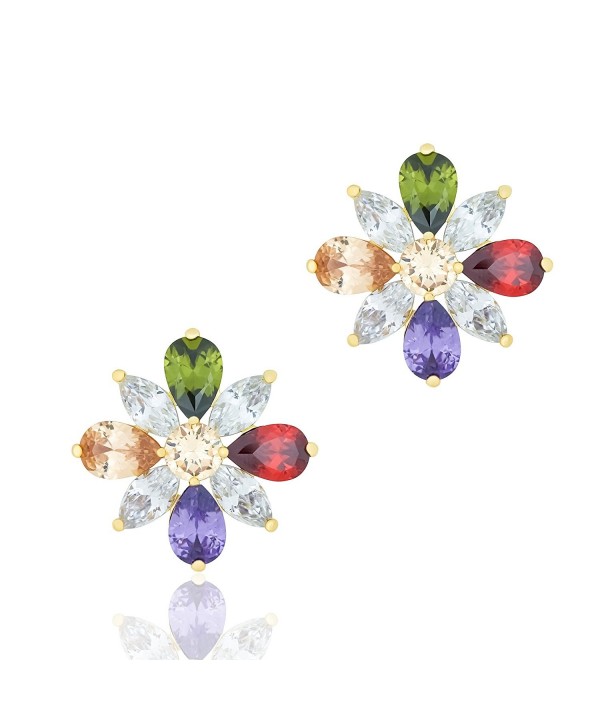 ORROUS Collection Zirconia Colorful Earrings