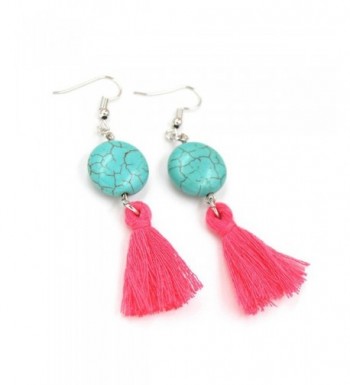 SUNGULF Bohemia Earrings Handwork Turquoise