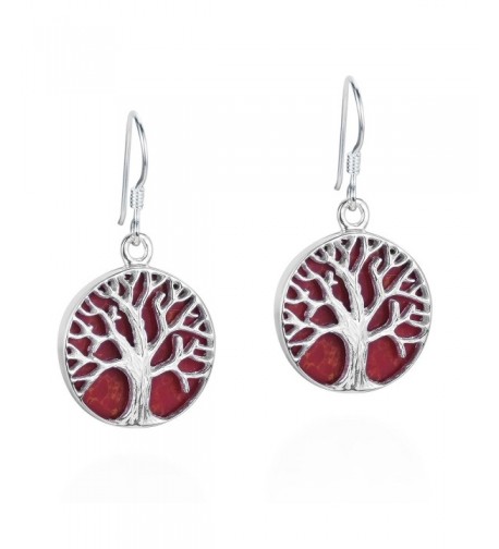 Mystical Reconstructed Sterling Silver Earrings