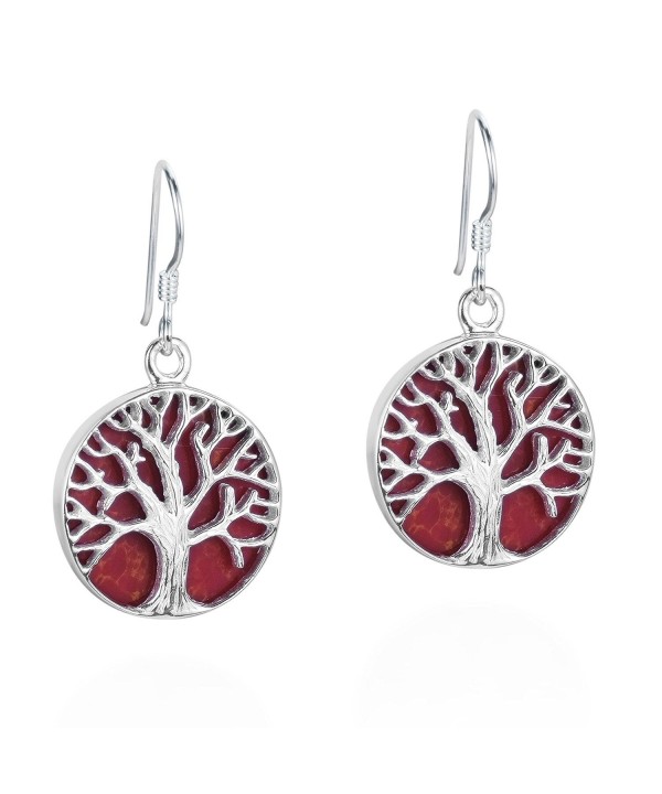 Mystical Reconstructed Sterling Silver Earrings