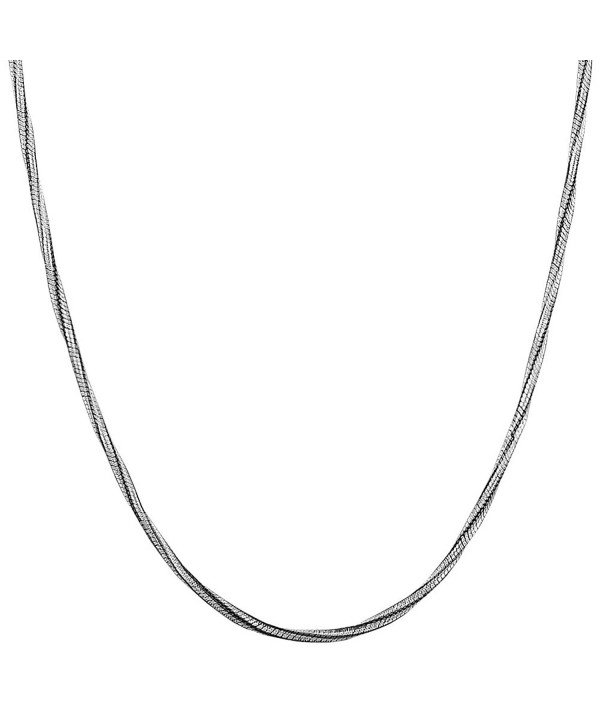 Black plated Sterling Silver 1 5 mm Twisted Black plated Sterling Silver 1 5 mm Twisted