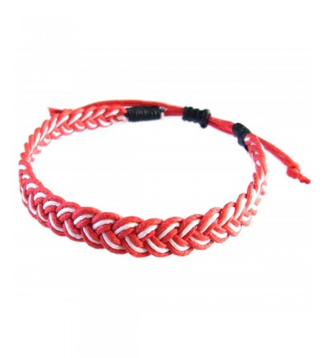 Handmade Fashion Red Wristband Bracelet