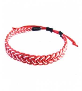 Handmade Fashion Red Wristband Bracelet