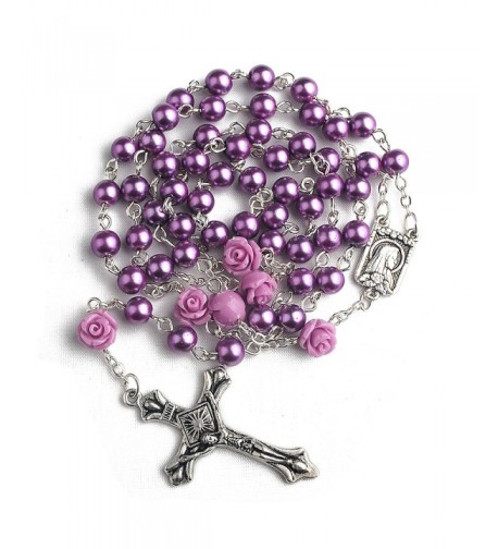 Hedi Purple Color Rosary Facther