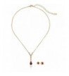 Downton Abbey Gold Tone Simulated Necklace