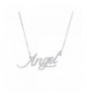 AOLO Silver Angel Stamped Jewelry